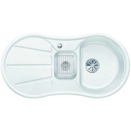BLANCO CRON 6 S InFino biały z korkiem aut. odsączarka z tworzywa 524091