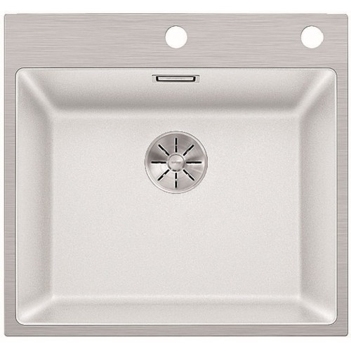 BLANCO SUBLINE 500-IF/A SteelFrame InFino biały bez korka automatycznego 524114