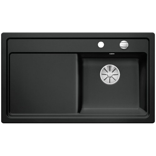 BLANCO ZENAR 45 S InFino ceramika czarny korek aut. komora prawa 524163 BLANCO ZENAR 45 S InFino ceramika czarny korek aut. komora prawa 524163