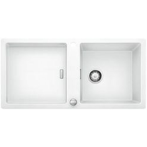 BLANCO ADON XL 6 S Silgranit® zlewozmywak biały z korkiem automatycznym 519621