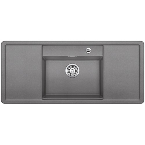 BLANCO Alaros 6 S-F Silgranit Zlewozmywak z korkiem aut. + białe deski, alumetalik 517690 BLANCO Alaros 6 S-F Silgranit Zlewozmywak z korkiem aut. + białe deski, alumetalik 517690