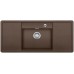 BLANCO Alaros 6 S Silgranit®PuraDur®II Zlewozmywak kawowy, czarne akcesoria 516565