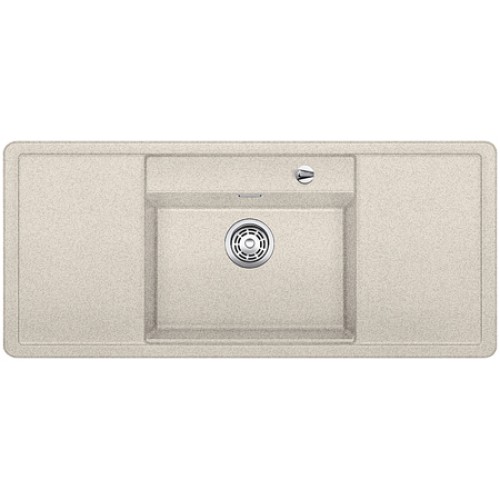BLANCO Alaros 6 S Silgranit®PuraDur®II Zlewozmywak piasek, białe akcesoria 516726