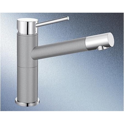 BLANCO ALTA COMPACT bateria kuchenna alumetalik/chrom 515316