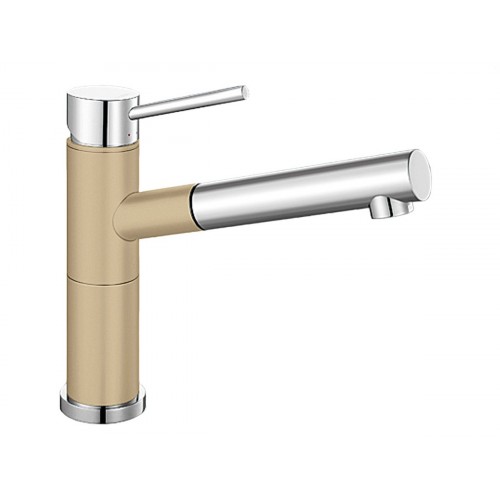 BLANCO Alta-S Compact Silgranit®Look Bateria kuchenna szampan/chrom 515329