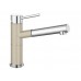 BLANCO Alta-S Compact Silgranit®Look Bateria kuchenna piasek/chrom 515330