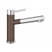 BLANCO Alta-S Compact Silgranit®Look Bateria kuchenna kawa/chrom 515334