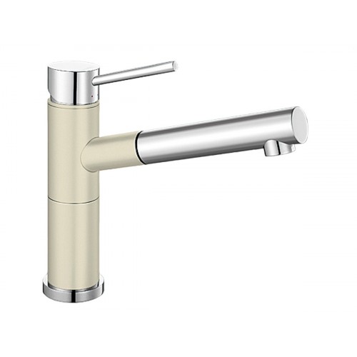 BLANCO Alta-S Compact Silgranit®Look Bateria kuchenna jaśmin/chrom 515328