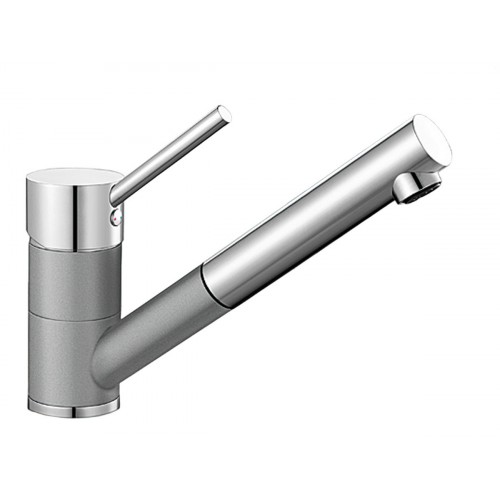 BLANCO ANTAS-S bateria kuchenna, ceramika szarość aluminium/chrom 516074