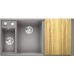 BLANCO Axia III 6 S InFino zlewozmywak Silgranit, Alumetalik 524645