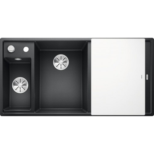 BLANCO Axia III 6 S InFino zlewozmywak Silgranit, Antracyt 524653 BLANCO Axia III 6 S InFino zlewozmywak Silgranit, Antracyt 524653