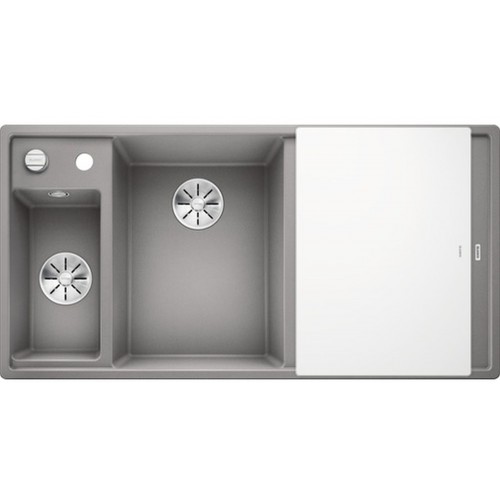 BLANCO Axia III 6 S InFino zlewozmywak Silgranit, Alumetalik 524655 BLANCO Axia III 6 S InFino zlewozmywak Silgranit, Alumetalik 524655