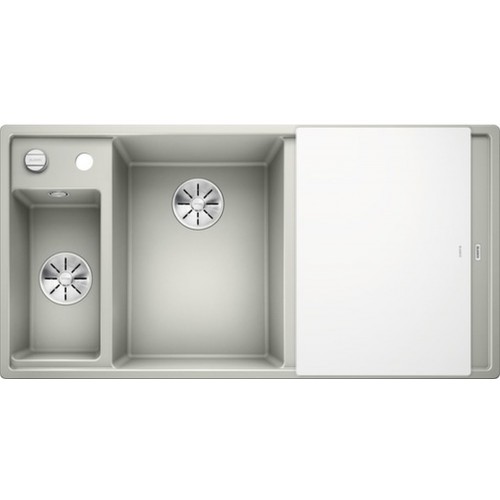 BLANCO Axia III 6 S InFino zlewozmywak Silgranit, Perłowoszary 524656