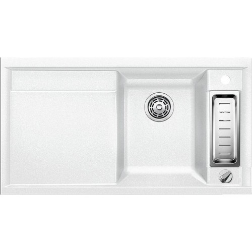 BLANCO Axia II 5 S-F Silgranit PuraDur Zlewozmywak prawy biały 517650 BLANCO Axia II 5 S-F Silgranit PuraDur Zlewozmywak prawy biały 517650