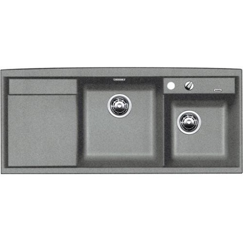 BLANCO Axia II 8 Silgranit®PuraDur®II Zlewozmywak alumetalik 516893