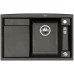 BLANCO Axia II 45 S-F Silgranit Zlewozmywak z korkiem aut. antracyt 516785
