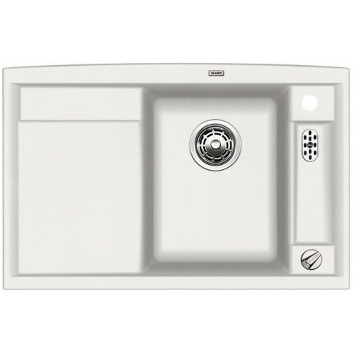 BLANCO Axia II 45 S-F Silgranit Zlewozmywak z korkiem aut. biały 517651 BLANCO Axia II 45 S-F Silgranit Zlewozmywak z korkiem aut. biały 517651