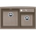 BLANCO Axia II 8 Silgranit®PuraDur®II Zlewozmywak tartufo 517296