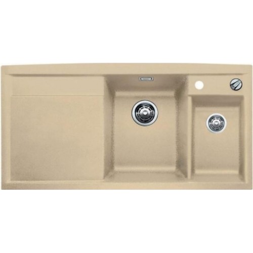 BLANCO Axia II 6 S Silgranit®PuraDur®II Zlewozmywak szampan, prawy 516845