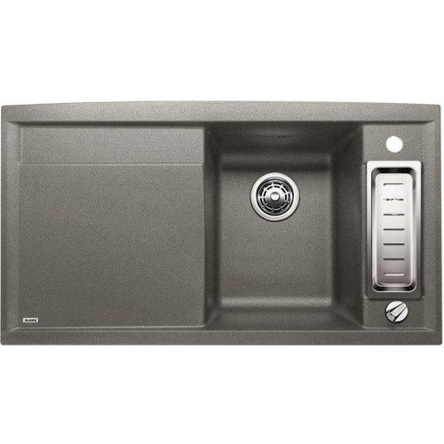 BLANCO Axia II 5 S Silgranit®PuraDur®II Zlewozmywak alumetalik 516802