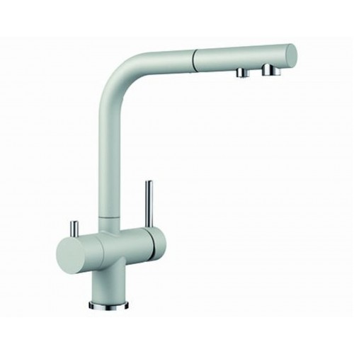 BLANCO FONTAS-S II Silgranit-Look Bateria, perłowoszary 525208