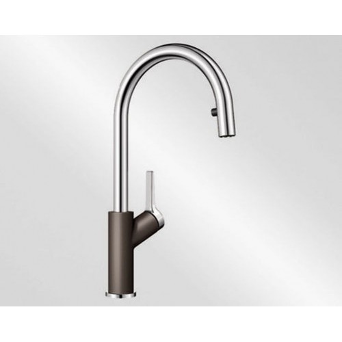 BLANCO CARENA-S bateria, kawa/chrom 520988