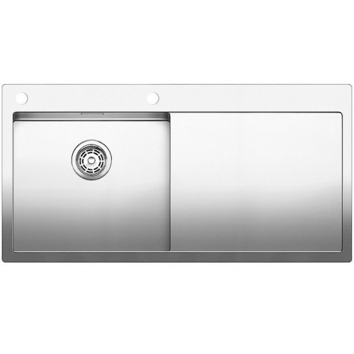 BLANCO Claron 5S-IF/A zlewozmywak stal szlachetna, lewy z korkiem aut. 514000