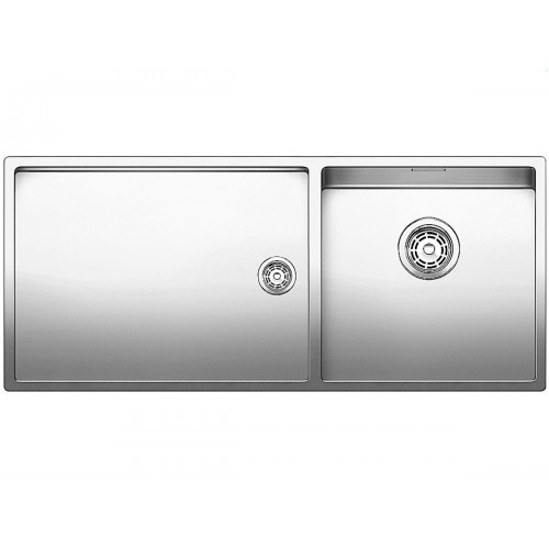 BLANCO Claron 400/550-T-U Zlewozmywak ze stali szlachetnej, prawy 517233