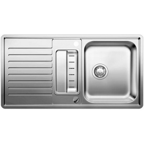 BLANCO Classic Pro 5S-IF Zlewozmywak stal szlachetna polerowana z odsączarką 516849