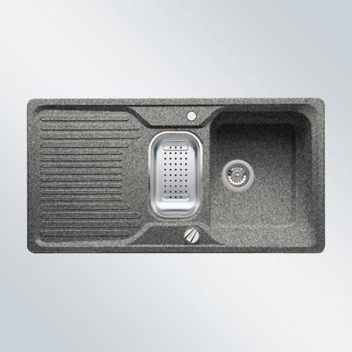 BLANCO Classic 6 S Silgranit®PuraDur®II Zlewozmywak alumetalik + wkładka szara, 511639 BLANCO Classic 6 S Silgranit®PuraDur®II Zlewozmywak alumetalik + wkładka szara, 511639