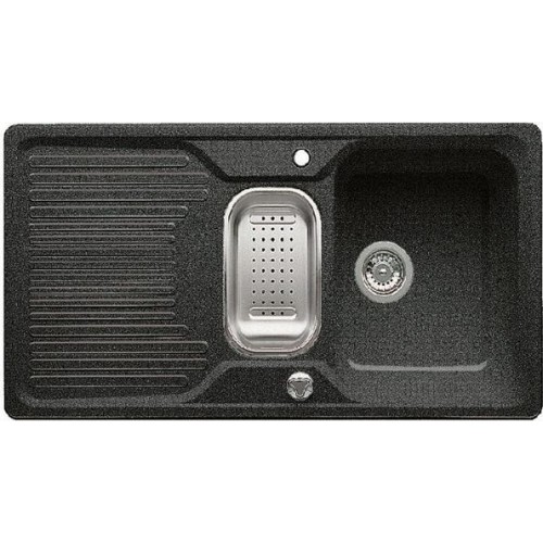 BLANCO Classic 6 S Silgranit®PuraDur® Zlewozmywak antracyt + stalowa wkładka, 510429
