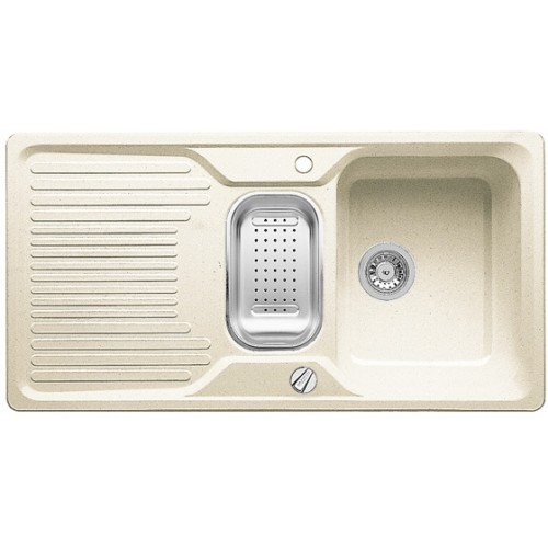 BLANCO Classic 6 S Silgranit®PuraDur® Zlewozmywak jaśmin + wkładka szara, 510560 BLANCO Classic 6 S Silgranit®PuraDur® Zlewozmywak jaśmin + wkładka szara, 510560