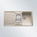 BLANCO Classic 6 S Silgranit®PuraDur®II Zlewozmywak piasek + wkładka szara, 508601