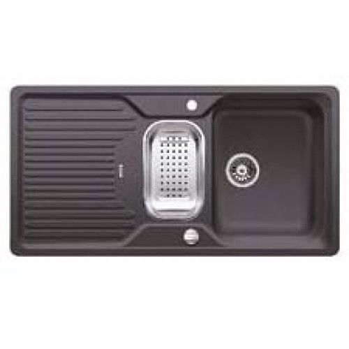 BLANCO Classic 6 S Silgranit®PuraDur®II Zlewozmywak szarość skały + wkładka szara, 518842