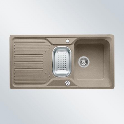 BLANCO Classic 6 S Silgranit®PuraDur®II Zlewozmywak tartufo+ stalowa wkładka, 517307