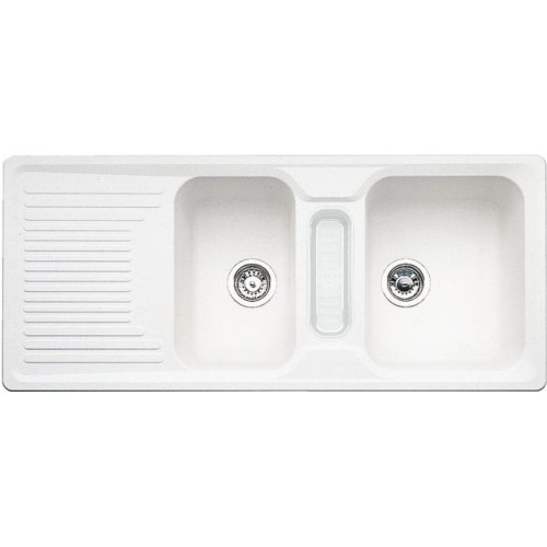 BLANCO Classic 8 S Silgranit®PuraDur® Zlewozmywak biały, 509233