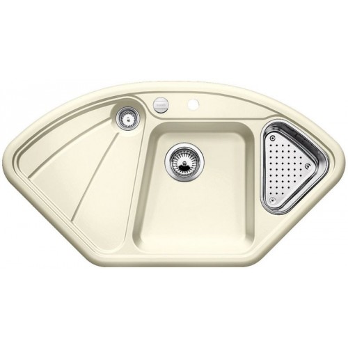 BLANCO Delta PuraPlus® Zlewozmywak ceramiczny magnolia połysk 519606 BLANCO Delta PuraPlus® Zlewozmywak ceramiczny magnolia połysk 519606