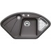 BLANCO Delta Silgranit®PuraDur® Zlewozmywak antracyt 510000
