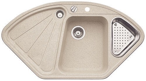 BLANCO Delta Silgranit®PuraDur®II Zlewozmywak piasek 509013 BLANCO Delta Silgranit®PuraDur®II Zlewozmywak piasek 509013
