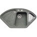 BLANCO DELTA-F Silgranit® zlewozmywak alumetalik 511673