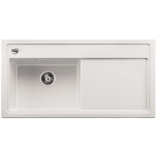 BLANCO ZENAR XL 6 S Silgranit® zlewozmywak biały lewy z korkiem automatycznym 516953