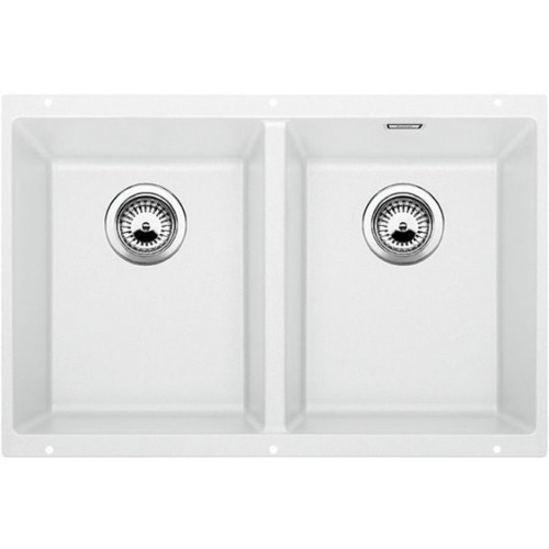 BLANCO Subline 350/350-U Silgranit bez kokra automatycznego, biały 518594 BLANCO Subline 350/350-U Silgranit bez kokra automatycznego, biały 518594