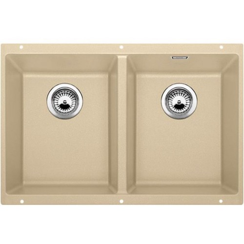 BLANCO Subline 350/350-U Silgranit bez kokra automatycznego, szampan 518596