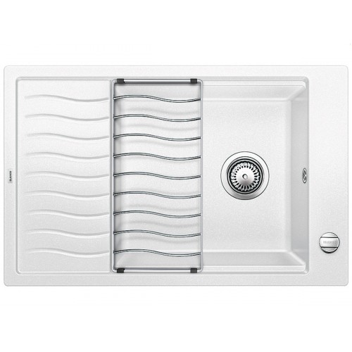 BLANCO Elon XL 6S zlewozmywak Silgranit z korkiem automatycznym biały 518739