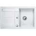 BLANCO Metra 45 S-F Silgranit z korkiem automatycznym, biały 519083