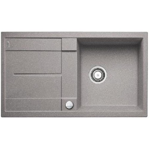 BLANCO METRA 5 S-F Silgranit z korkiem automatycznym, alumetalik 519098 BLANCO METRA 5 S-F Silgranit z korkiem automatycznym, alumetalik 519098