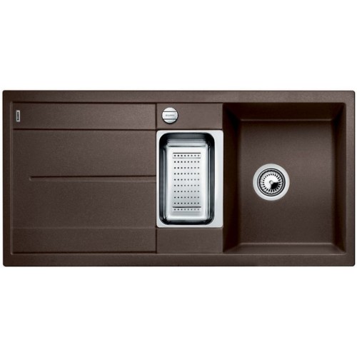 BLANCO Metra XL 6 S-F Silgranit z korkiem automatycznym, kawa 519118 BLANCO Metra XL 6 S-F Silgranit z korkiem automatycznym, kawa 519118