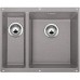 BLANCO SUBLINE 340/160-U Silgranit® zlewozmywak zkorkiem aut. prawy, alumetalik 520404