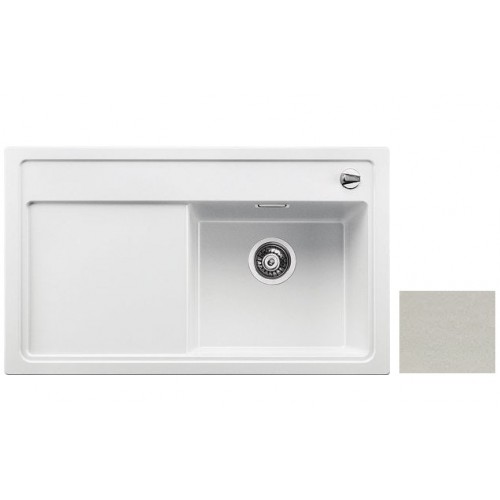 BLANCO ZENAR 45 S Silgranit® zlewozmywak perłowoszary prawy z korkiem aut. 520614 BLANCO ZENAR 45 S Silgranit® zlewozmywak perłowoszary prawy z korkiem aut. 520614