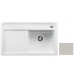 BLANCO ZENAR 45 S Silgranit® zlewozmywak perłowoszary prawy z korkiem aut. 520614